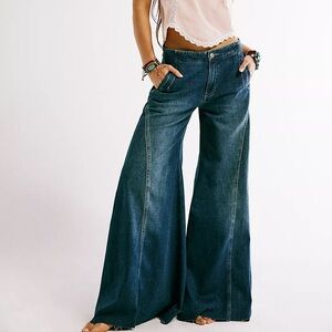 We the Free wide leg jeans